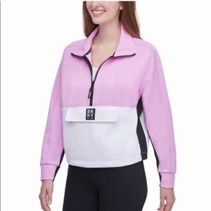 DKNY half zip sweater